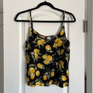 H&M Divided Lemon Tank Top